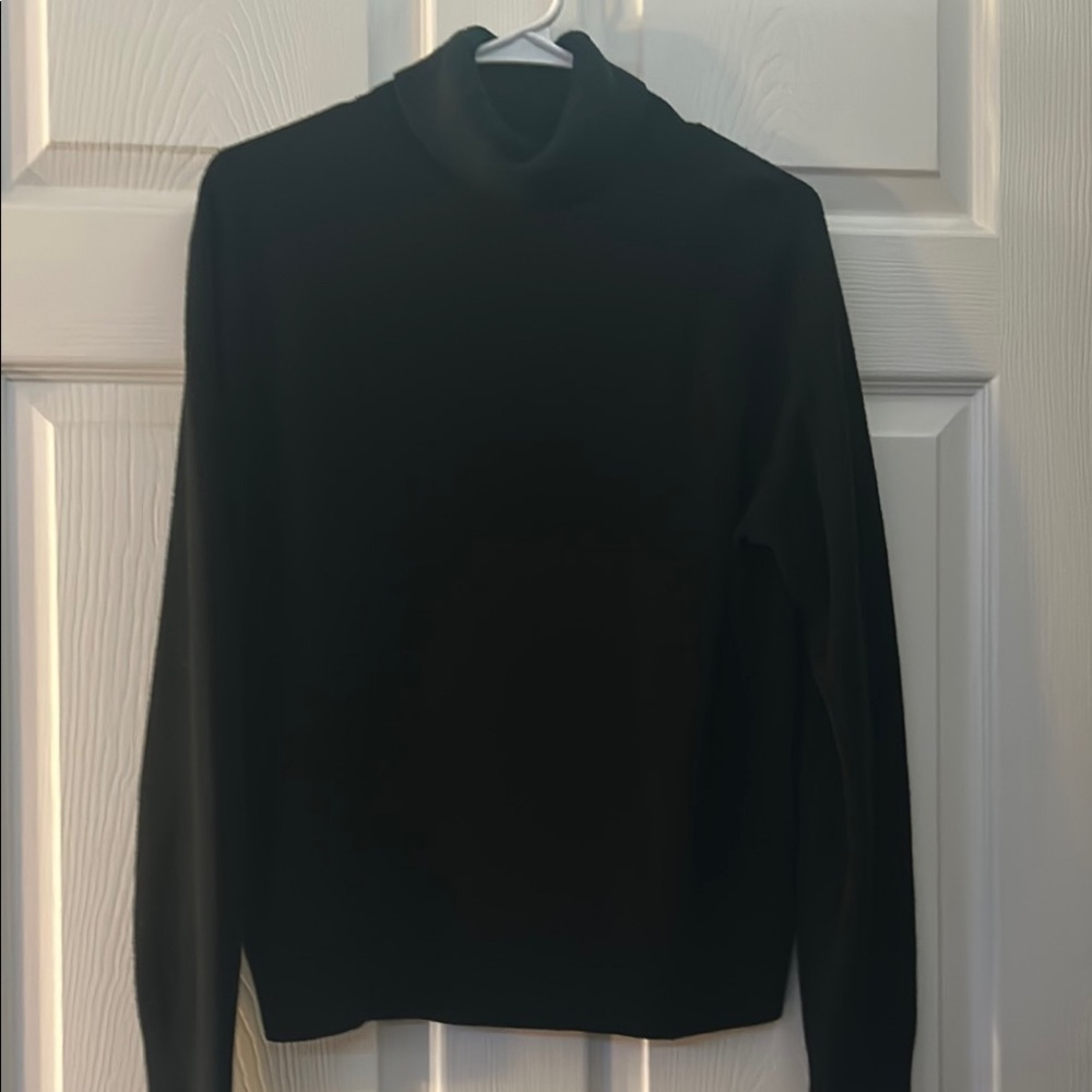 Mercer Street Studio Black Cowl Neck Sweater